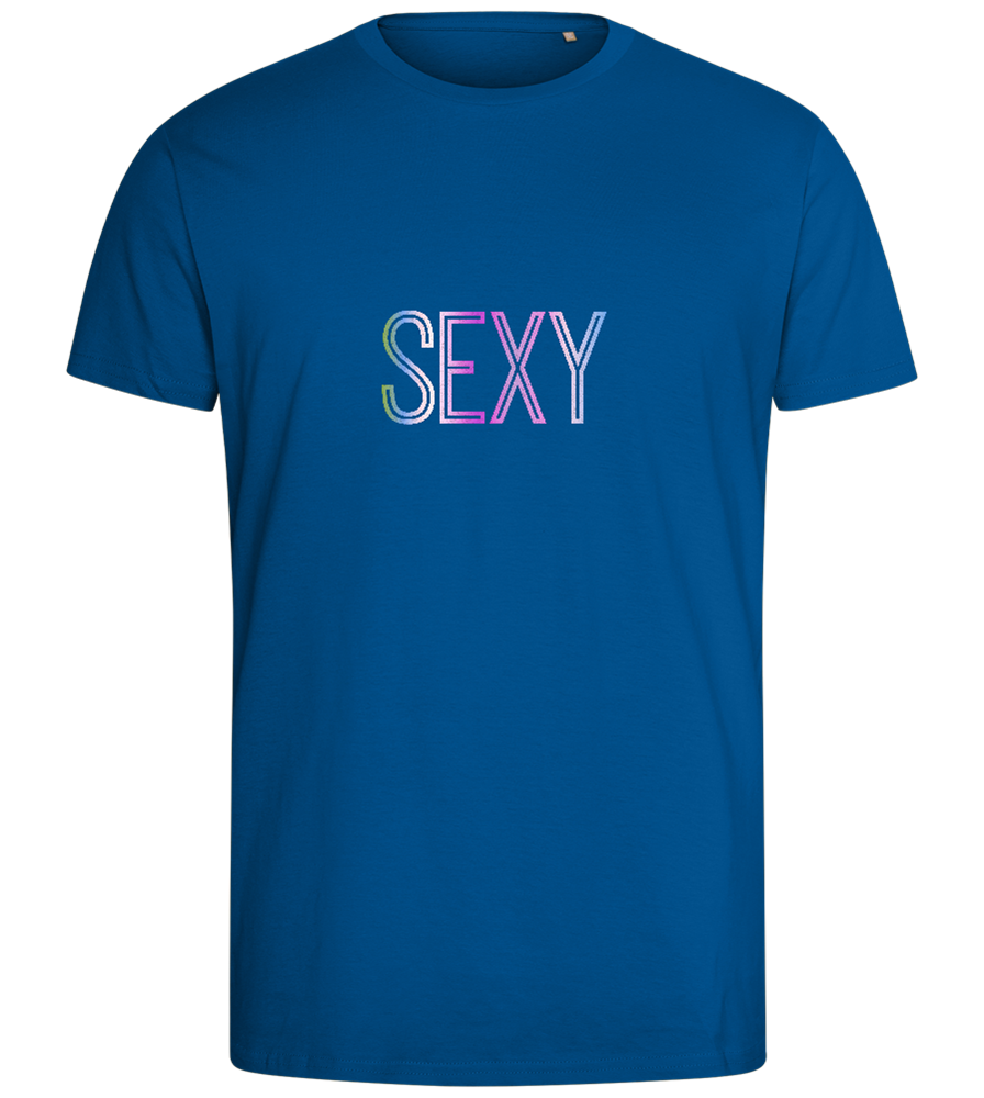 Sexy Design - Comfort men's fitted t-shirt_ROYAL_front