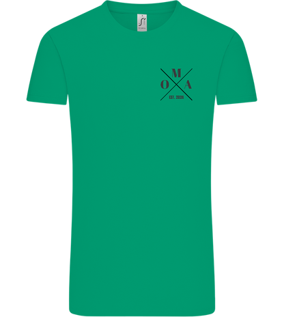 OMA EST Design - Comfort Unisex T-Shirt_SPRING GREEN_front