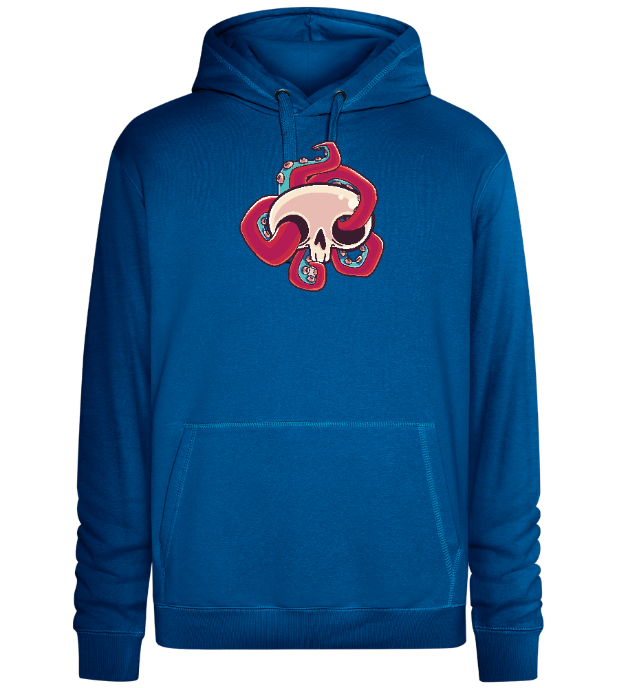 Squid Skull Design - Premium unisex hoodie_ROYAL_front