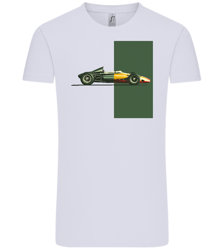 Retro F1 Design - Comfort Unisex T-Shirt_LILAK_front