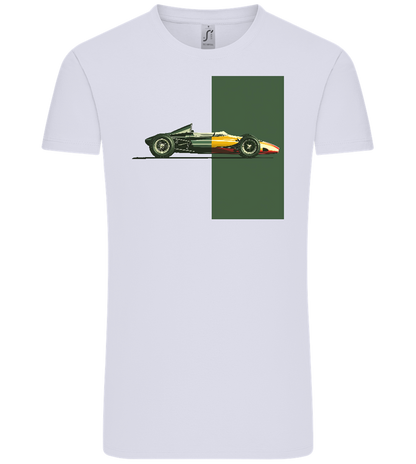 Retro F1 Design - Comfort Unisex T-Shirt_LILAK_front