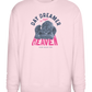 Day Dreamer Design - Comfort Essential Unisex Sweater_LIGHT PEACH ROSE_front