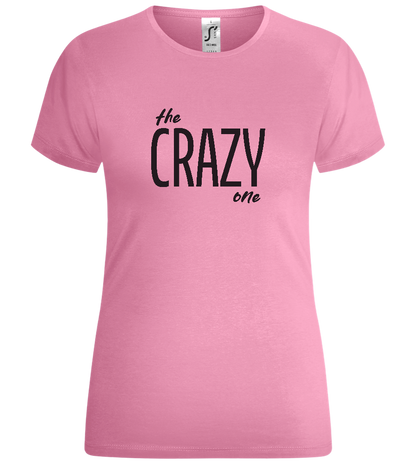 The Crazy One Design - Comfort women's t-shirt_PINK ORCHID_front