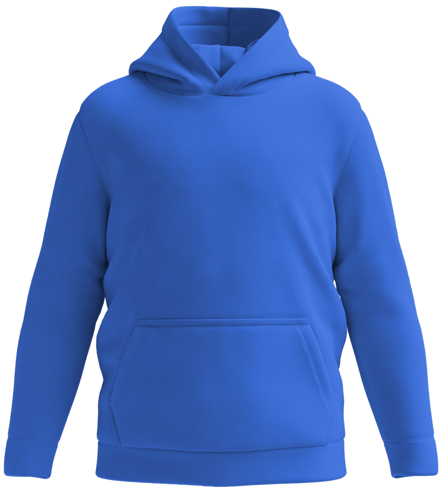 Premium everyday kids hoodie_ROYAL BLUE_front