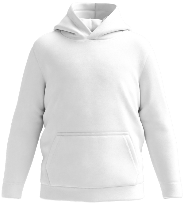 Premium everyday kids hoodie_WHITE_front