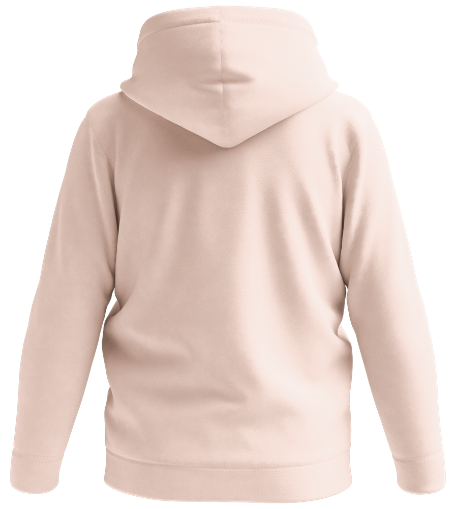 Premium everyday kids hoodie_CREAMY PINK_back