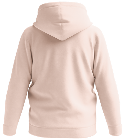 Premium everyday kids hoodie_CREAMY PINK_back