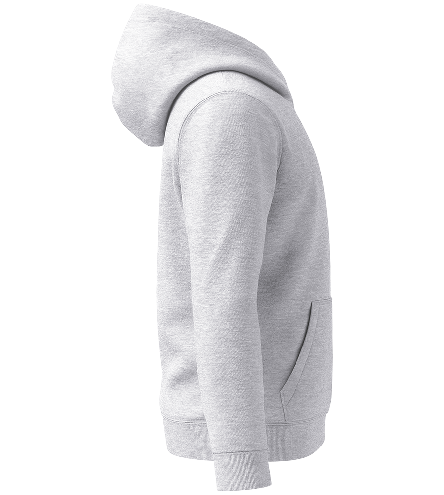 Premium everyday kids hoodie_GREY MELANGE_right