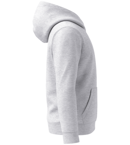 Premium everyday kids hoodie_GREY MELANGE_right