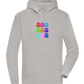 Classic Ghosts Design - Premium unisex hoodie_ORION GREY II_front