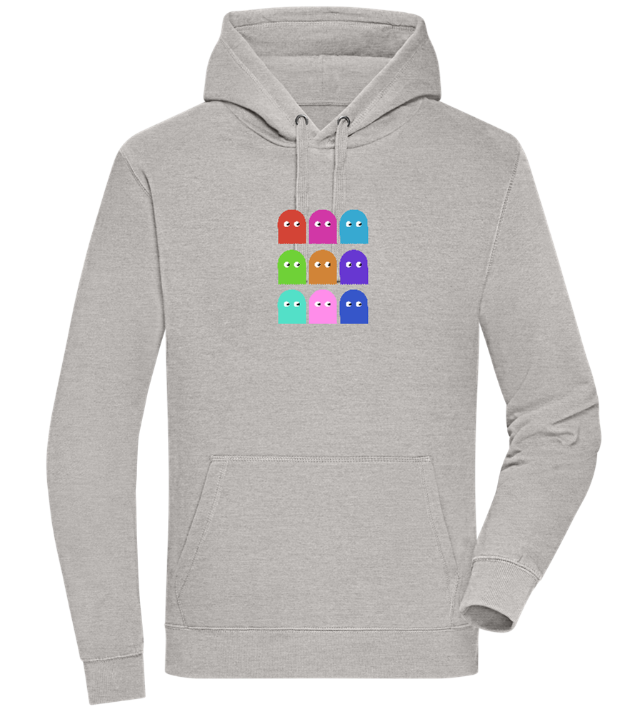 Classic Ghosts Design - Premium unisex hoodie_ORION GREY II_front