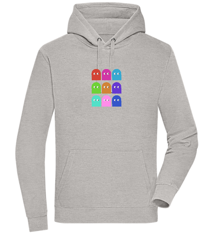 Classic Ghosts Design - Premium unisex hoodie_ORION GREY II_front