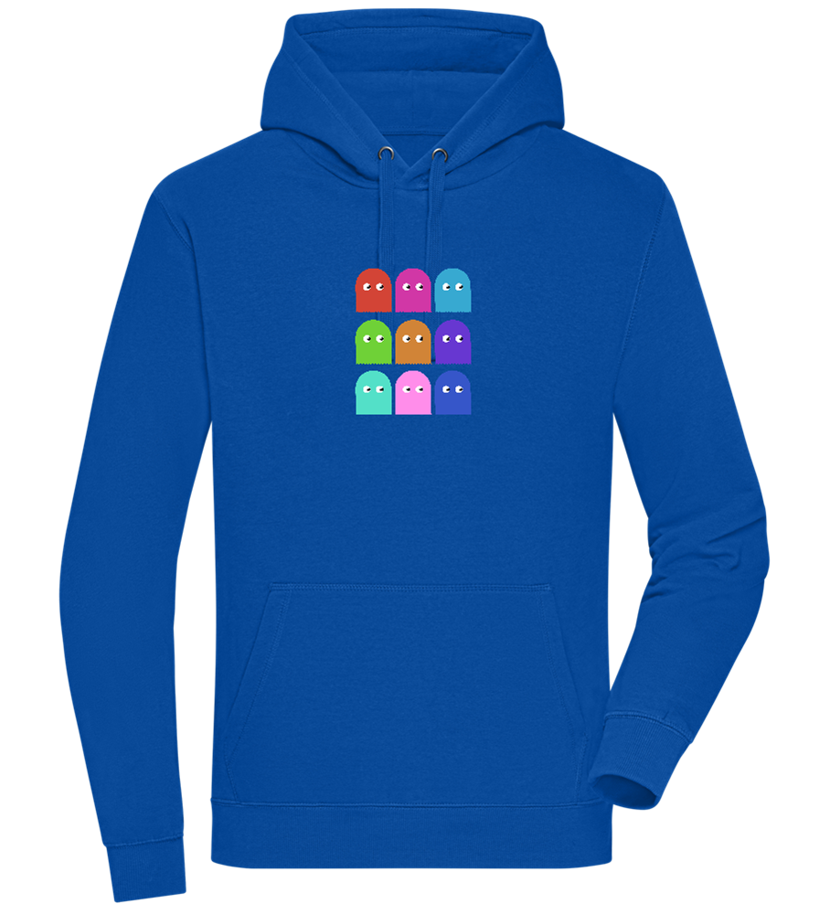 Classic Ghosts Design - Premium unisex hoodie_ROYAL_front