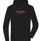 Abi Gemacht Leber Kaputt Design - Premium unisex hoodie_BLACK_front