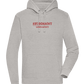 Abi Gemacht Leber Kaputt Design - Premium unisex hoodie_ORION GREY II_front