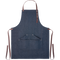Denim Apron with Pockets_BLUE_front