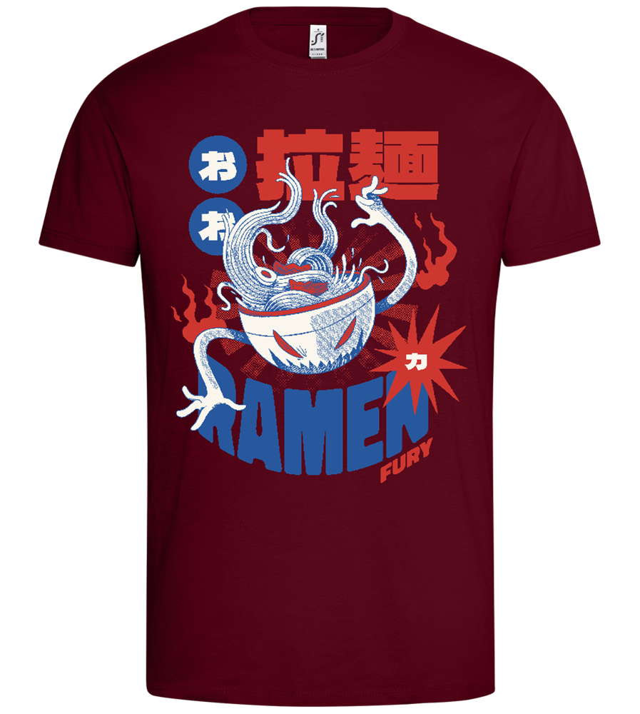 Ramen Monster Design - Premium men's t-shirt_CHILE_front