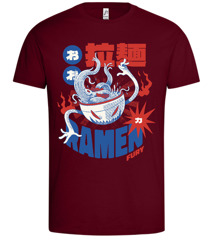 Ramen Monster Design - Premium men's t-shirt_CHILE_front