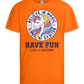 Believe in Magic Unicorn Design - Basic kids t-shirt_ORANGE_front