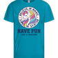 Believe in Magic Unicorn Design - Basic kids t-shirt_TURQUOISE_front