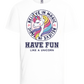 Believe in Magic Unicorn Design - Basic kids t-shirt_WHITE_front