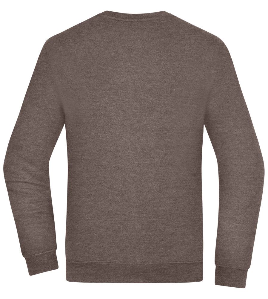 Spooky Pumpkin Spice Design - Comfort Essential Unisex Sweater_CHARCOAL CHIN_back
