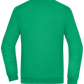 Spooky Pumpkin Spice Design - Comfort Essential Unisex Sweater_MEADOW GREEN_back
