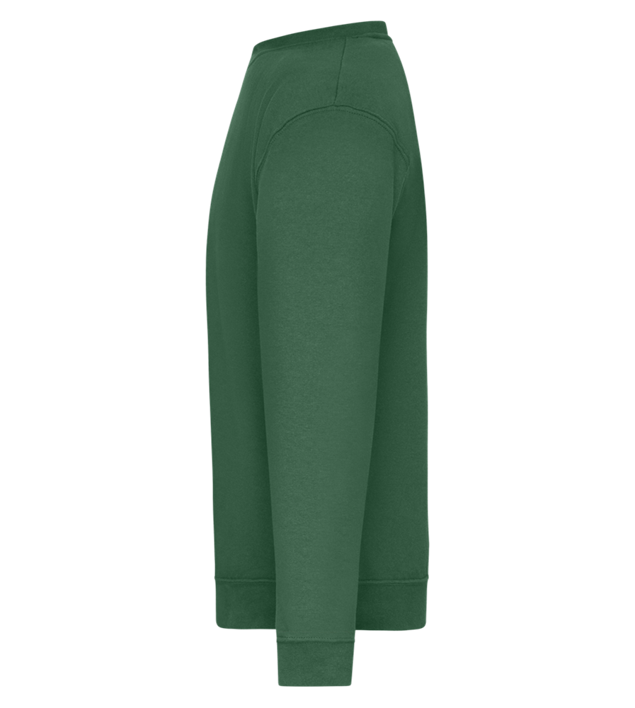 Spooky Pumpkin Spice Design - Comfort Essential Unisex Sweater_GREEN BOTTLE_left