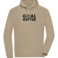 Goal Getter Design - Comfort unisex hoodie_KHAKI_front