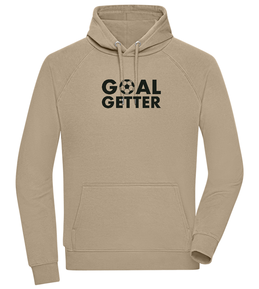 Goal Getter Design - Comfort unisex hoodie_KHAKI_front