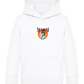 Senpai Sunset Design - Comfort Kids Hoodie_WHITE_front