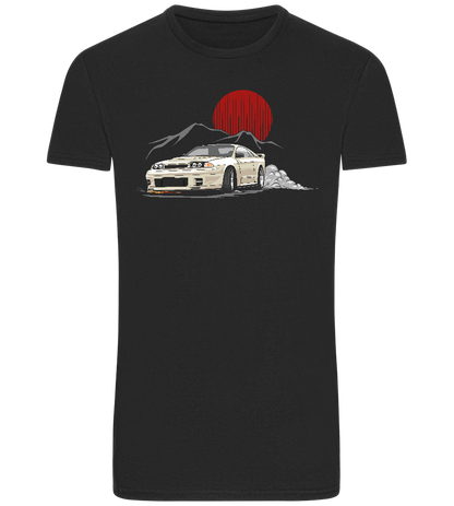 Skyline Car Design - Basic Unisex T-Shirt_DEEP BLACK_front
