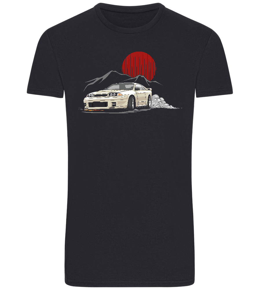 Skyline Car Design - Basic Unisex T-Shirt_FRENCH NAVY_front