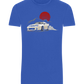Skyline Car Design - Basic Unisex T-Shirt_ROYAL_front
