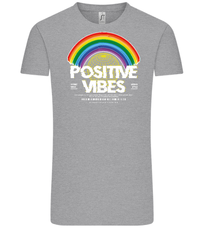 Positive Vibes Design - Comfort Unisex T-Shirt_ORION GREY_front