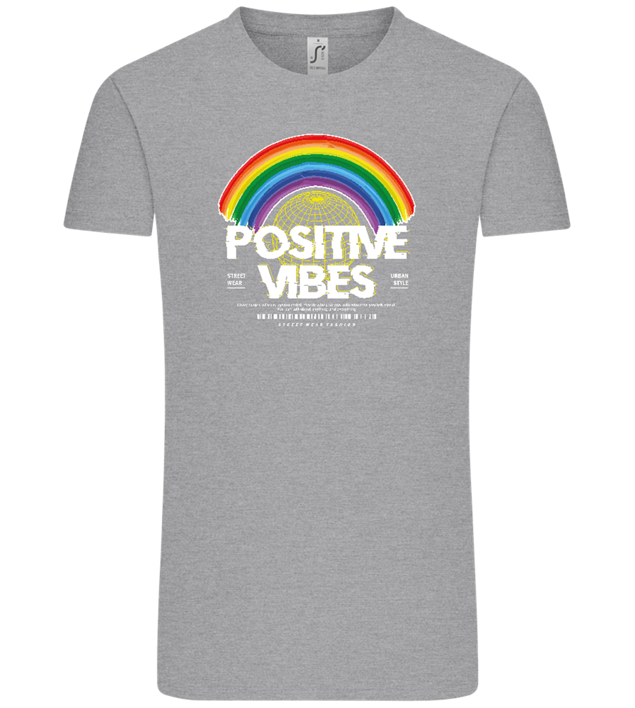 Positive Vibes Design - Comfort Unisex T-Shirt_ORION GREY_front