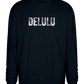 Delulu Design - Comfort Essential Unisex Sweater_BLACK_front