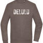 Delulu Design - Comfort Essential Unisex Sweater_CHARCOAL CHIN_front