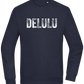 Delulu Design - Comfort Essential Unisex Sweater_FRENCH NAVY_front