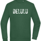 Delulu Design - Comfort Essential Unisex Sweater_GREEN BOTTLE_front