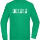 Delulu Design - Comfort Essential Unisex Sweater_MEADOW GREEN_front