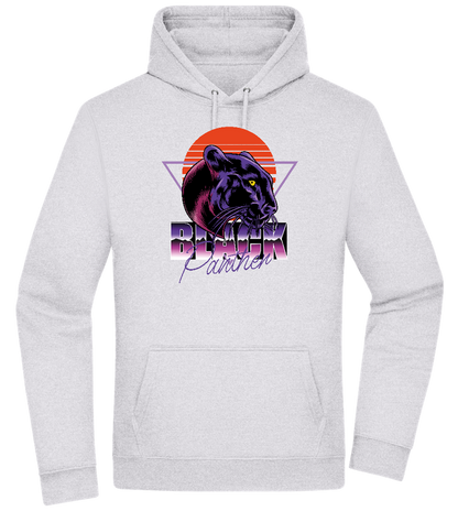 Retro Panther 4 Design - Premium Essential Unisex Hoodie_ORION GREY II_front