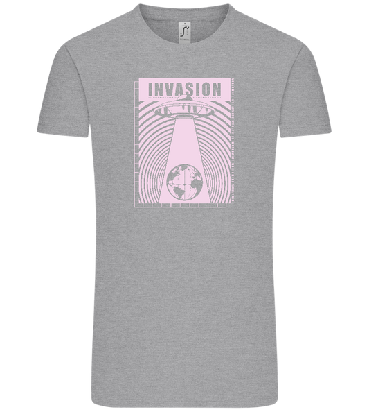 Invasion Ufo Design - Comfort Unisex T-Shirt_ORION GREY_front