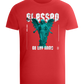 Blessed By An Angel Design - Comfort boys fitted t-shirt_RED_front