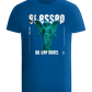 Blessed By An Angel Design - Comfort boys fitted t-shirt_ROYAL_front