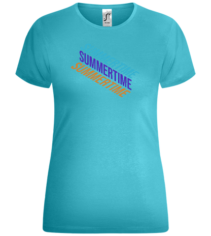 Summertime Design - Comfort women's t-shirt_HAWAIIAN OCEAN_front