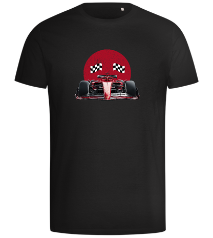 Speed Demon Design - Comfort men's t-shirt_DEEP BLACK_front