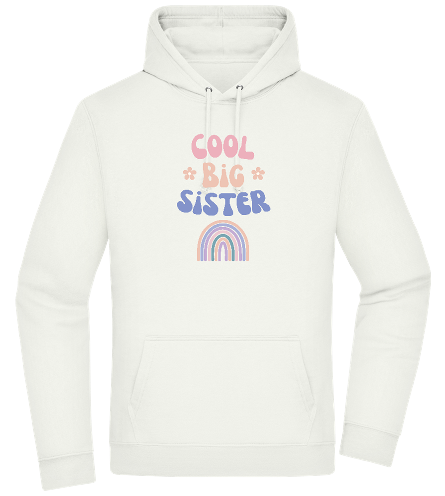 Cool Big Sister Design - Premium Essential Unisex Hoodie_CREAMY GREEN_front