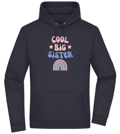 Cool Big Sister Design - Premium Essential Unisex Hoodie_FRENCH NAVY_front