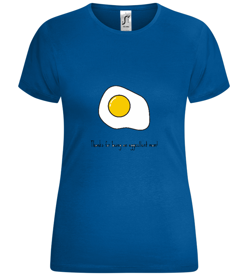 Egg Design - Comfort women's t-shirt_ROYAL_front